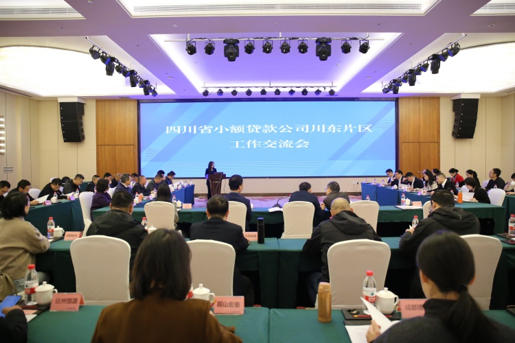 四川省小額貸款公司川東片區(qū)工作交流會